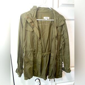 Charlotte Russe L Army Green Jacket